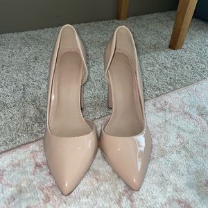 ASOS Nude Patent heels